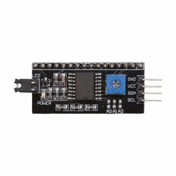 LCD Characters Display 16x02 green and Blue color and IIC / I2C / Interface adapter - Image 8