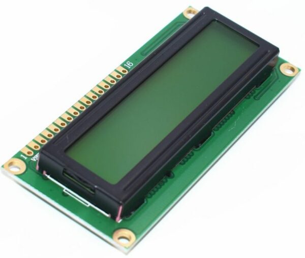 LCD Characters Display 16x02 green and Blue color and IIC / I2C / Interface adapter - Image 5