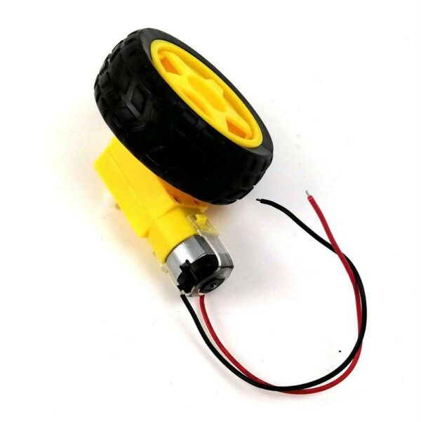 DC motor Car Gear TT Motor with wires - Image 2