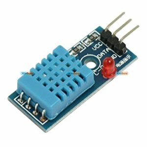 DHT11 Temperature and Humidity with led and wires