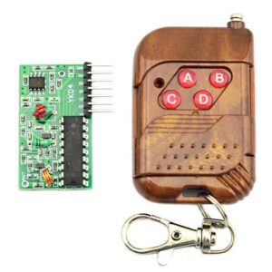 Four-way wireless remote