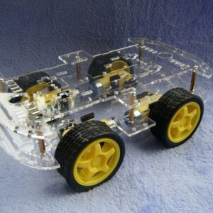 Intelligent car chassis 4WD 4 wheel drive strong