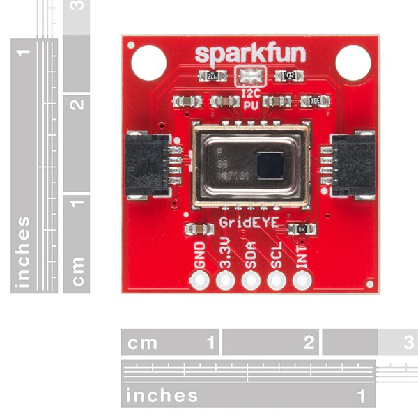 SparkFun Grid-EYE Infrared Array Breakout - AMG8833 (Qwiic) - Image 3