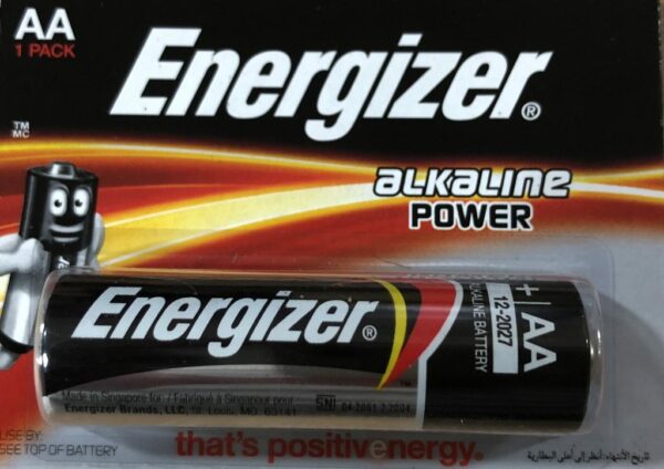 Energizer Alkaline Power AA 1 PACK battery - Image 3