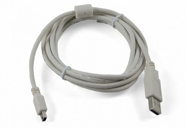 Mini-USB Cable 100cm 24AWG gray or black