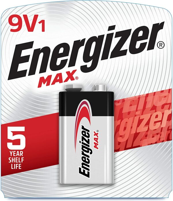Energizer Max 9V Battery 1 Pack