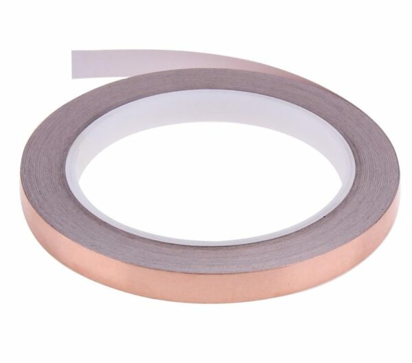 Conductive Copper Foil Tape Adhesive 5MM 25Meter