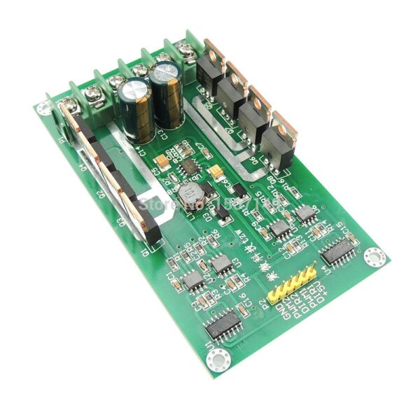 DC Controller 10A  Dual Motor Driver Module board H-bridge DC MOSFET IRF3205 3-36V 10A Peak 30A - Image 2