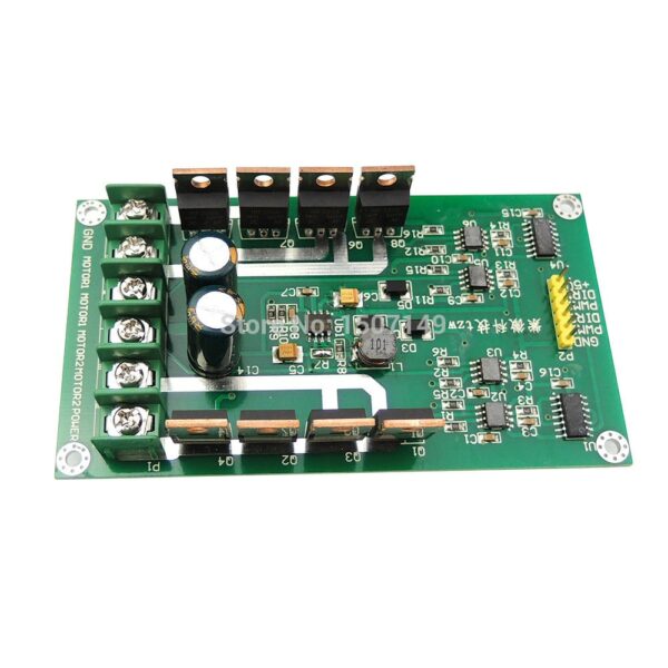DC Controller 10A  Dual Motor Driver Module board H-bridge DC MOSFET IRF3205 3-36V 10A Peak 30A - Image 4
