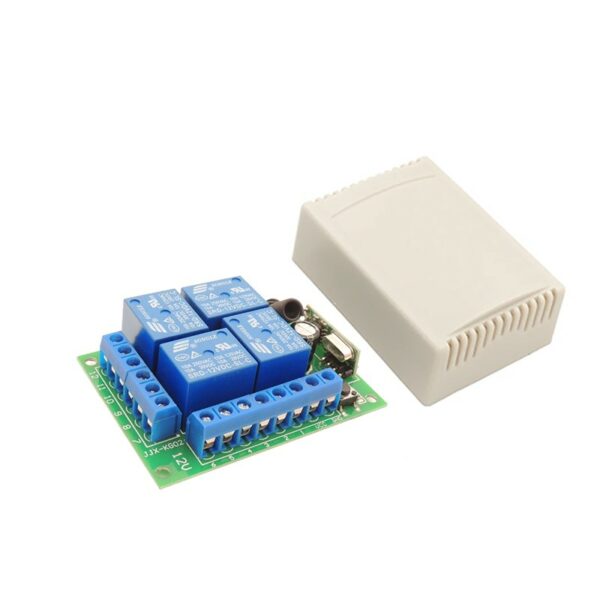 12V 24V Wireless 4 Channel Way Remote Control Switch - Image 3