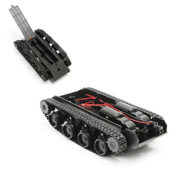 Smart Robot Tank Car Chassis Kit Rubber Track - Image 2