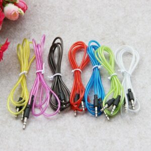 AUX Cable 1 meter - Silver