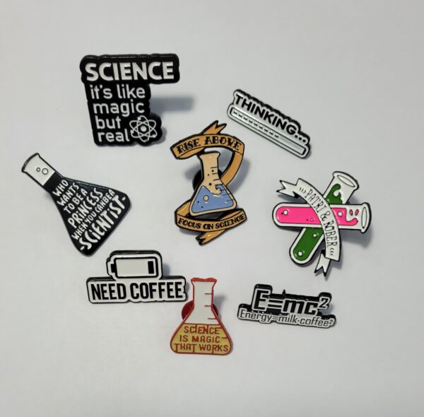 Science and Engineering Brooches Pin