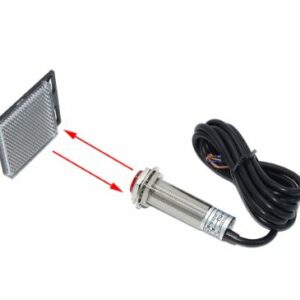 Waterproof Reflective Laser Sensor PNP Normal Open 20 Meter