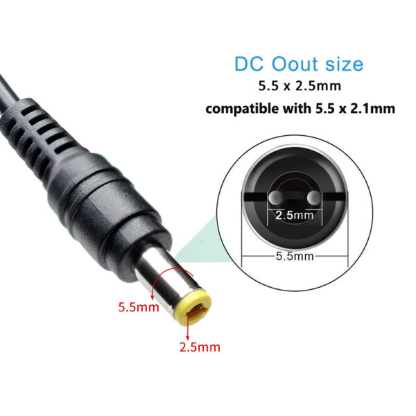8 Pcs Power Jack 5.5mm to Multiple Sizes - Image 5
