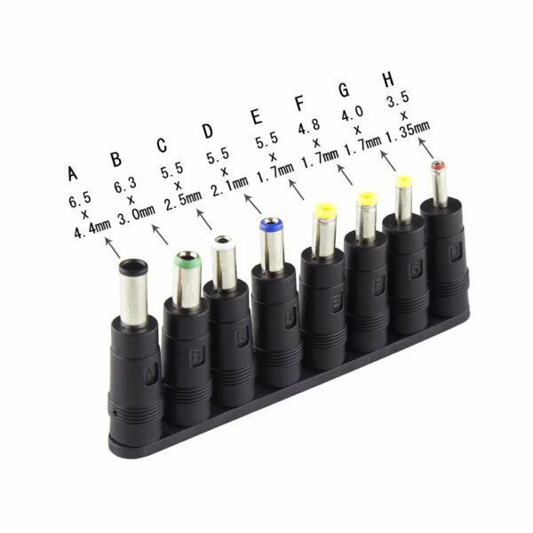 8 Pcs Power Jack 5.5mm to Multiple Sizes - Image 2