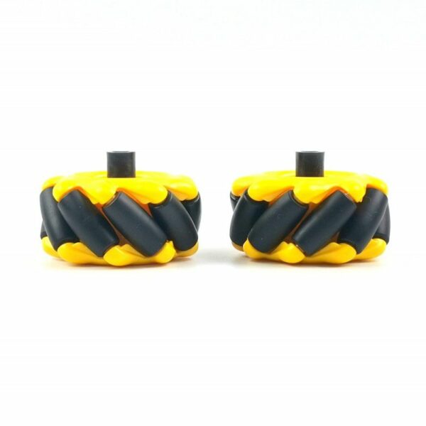 Mecanum Wheel Sets for TT Motor 48mm - 2 wheels - Image 4