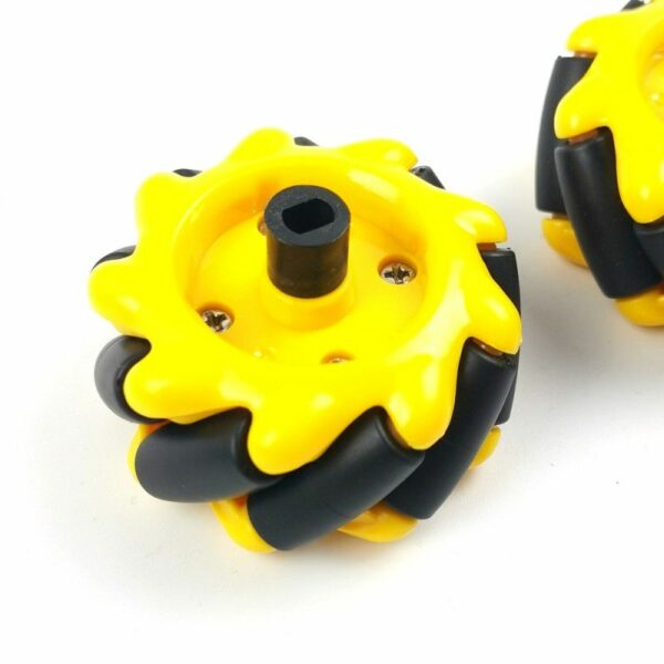 Mecanum Wheel Sets for TT Motor 48mm - 2 wheels - Image 3