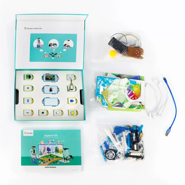 Crowbits-Explorer Kit with 13 sensors and compatible with Lego, Creative Project Toys - Image 6
