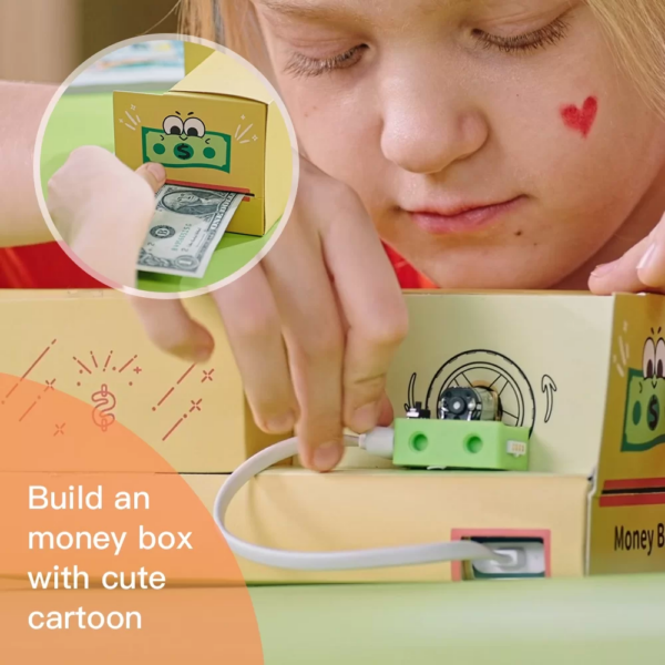 Crowbits-Explorer Kit with 13 sensors and compatible with Lego, Creative Project Toys - Image 4
