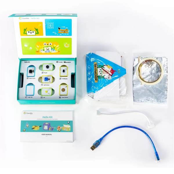 Crowbits-Hello Kit with 7 modules, Programming Learning Kit, STEM Project Toys - Image 4