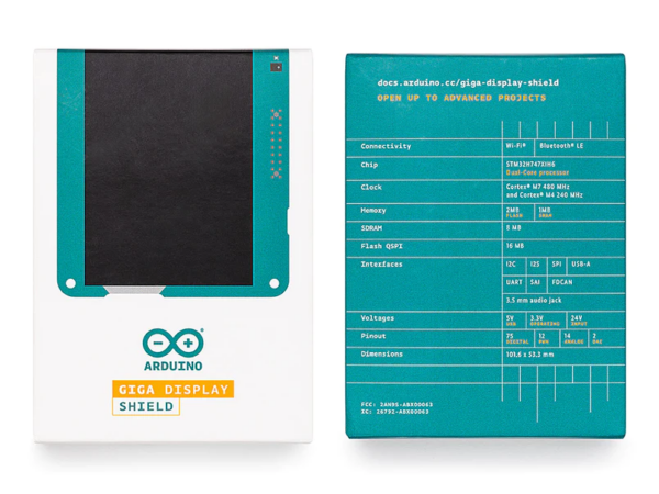 Arduino® GIGA Display Shield - Image 4