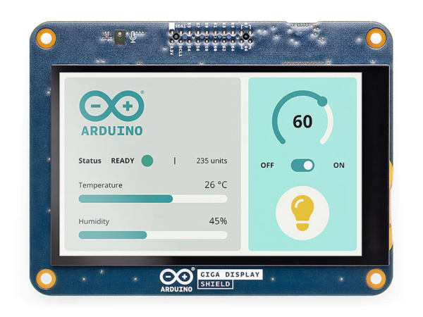 Arduino® GIGA Display Shield