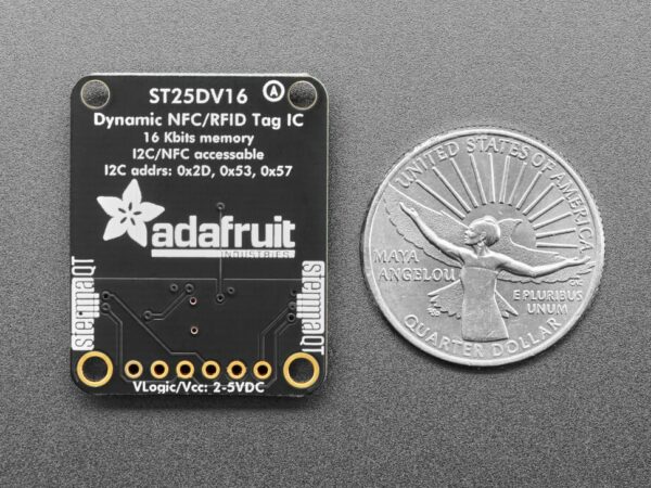 Adafruit ST25DV16K I2C RFID EEPROM Breakout - STEMMA QT / Qwiic - Image 3