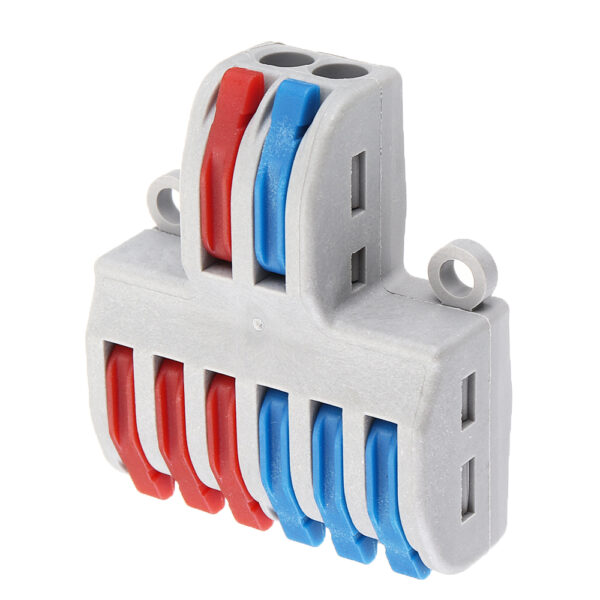 Two Groups of Parallel One-in and Three-out Splitter Terminal Wire Connector - Image 2