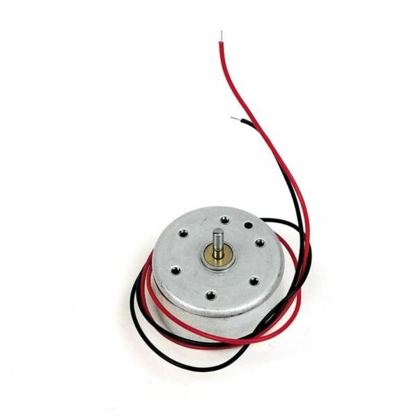 1.5-6VDC 7mm Shaft Motor with Wires and fan - Image 2