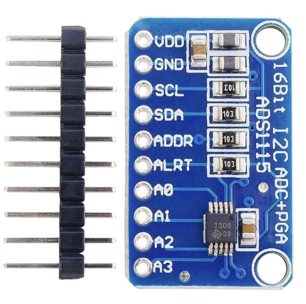 ADS1115 ADC Module 16Bit 4 channels for Raspberry Pi analog to i2c - Image 2
