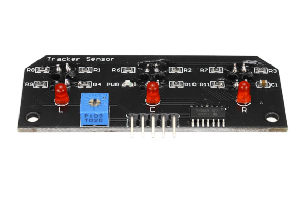 Infrared Line Tracker follower Sensor Module 3 in 1 - TCRT5000 - Image 3