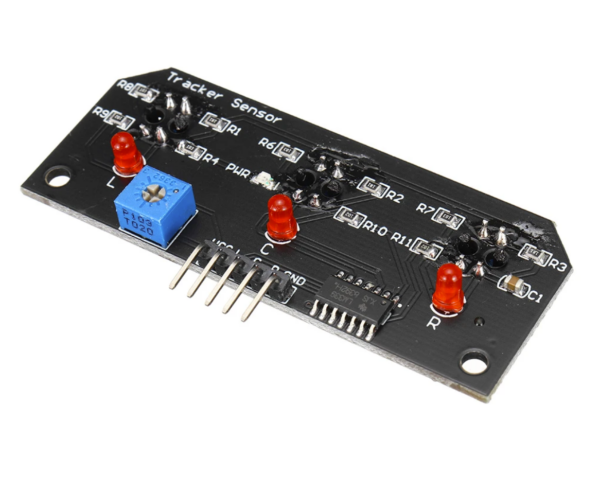 Infrared Line Tracker follower Sensor Module 3 in 1 - TCRT5000 - Image 4