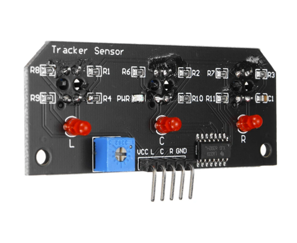 Infrared Line Tracker follower Sensor Module 3 in 1 - TCRT5000 - Image 5