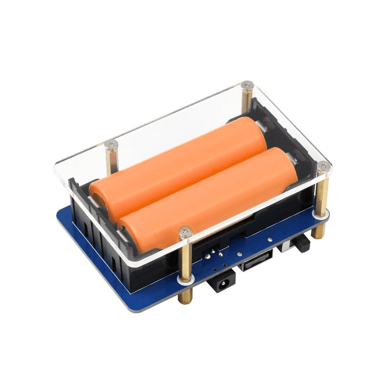 UPS HAT for Raspberry Pi - 5V 5A Output 18650 Li-ion Batteries (Without Battery) - Image 4